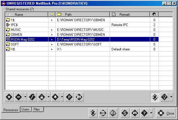 NetBlock Pro Screenshot